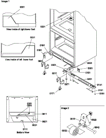 Insulation & Roller Assembly parts for Amana Bottom-Mount Refrigerator BR22S6W-P1196706WW from AppliancePartsPros.com