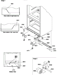 Insulation & Roller Assembly parts for Amana Bottom-Mount Refrigerator BR22TL-P1196709WL from AppliancePartsPros.com