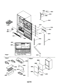 Trim And Accessories parts for Amana Bottom-Mount Refrigerator BRF20TL-P1199201WL from AppliancePartsPros.com