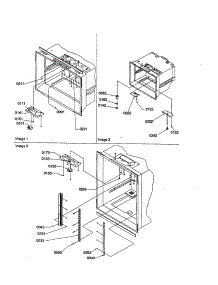 Shelf Ladders / Light Assemblies parts for Amana Bottom-Mount Refrigerator BRF20TL-P1199202WL from AppliancePartsPros.com