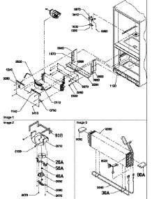 Evaporator Area (Brf20tlw / P1199201wl) parts for Amana Bottom-Mount Refrigerator BRF20TLW-P1199201WL from AppliancePartsPros.com