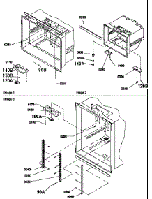 Shelf Ladders / Light Assemblies (Brf20tlw / P1199201wl) parts for Amana Bottom-Mount Refrigerator BRF20TLW-P1199201WL from AppliancePartsPros.com
