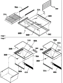 Freezer Shelf / Deli / Crisper Assemblies (Brf20tlw / P1199201wl) parts for Amana Bottom-Mount Refrigerator BRF20TLW-P1199201WL from AppliancePartsPros.com