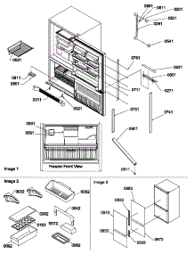 Trim & Accessories parts for Amana Bottom-Mount Refrigerator BRF20TW-P1199202WW from AppliancePartsPros.com