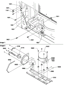 Machine Compartment Assy parts for Amana Bottom-Mount Refrigerator BRF20TW-P1199202WW from AppliancePartsPros.com