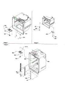 Shelf Ladders And Light Assembly parts for Amana Bottom-Mount Refrigerator BRF20VCPSE-P1321306XS from AppliancePartsPros.com