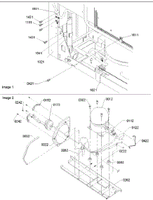 Machine Compartment parts for Amana Bottom-Mount Refrigerator BRF20VE-P1321303WE from AppliancePartsPros.com
