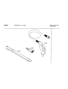 Hoses Accessories parts for Bosch Canister Vacuum BSG81360UC-03 from AppliancePartsPros.com