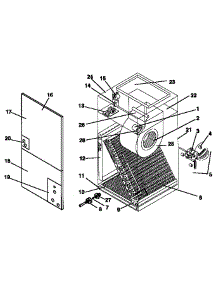 Motor And Evaporator Coil parts for Icp Air Handler BUHA36G1 from AppliancePartsPros.com