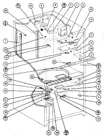 Bottom Mount Refrigerator parts for Amana Bottom-Mount Refrigerator BW20K-P7812501W from AppliancePartsPros.com