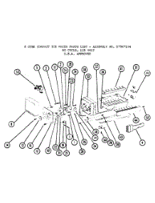 Icemaker Compact Replacement Parts parts for Amana Bottom-Mount Refrigerator BW20K-P7812501W from AppliancePartsPros.com