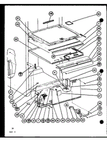 (Br20k / P7812511w) (Bc20k / P7812514w) (Bw20k / P7812516w) parts for Amana Bottom-Mount Refrigerator BW20K-P7812516W from AppliancePartsPros.com