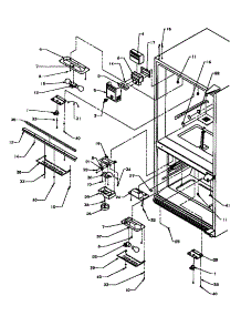 Refrigerator / Freezer Controls & Light Switches parts for Amana Bottom-Mount Refrigerator BX20R-P1161506W from AppliancePartsPros.com