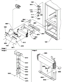 Evaporator & Freezer Control Assembly parts for Amana Bottom-Mount Refrigerator BX20S5L-P1196507WL from AppliancePartsPros.com