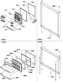 Door Assemblies parts for Amana Bottom-Mount Refrigerator BX20S5L-P1196507WL from AppliancePartsPros.com