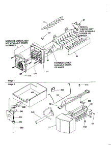 Icemaker parts for Amana Bottom-Mount Refrigerator BX21V1W-P1325021WW from AppliancePartsPros.com