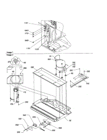 Machine Compartment parts for Amana Bottom-Mount Refrigerator BX21V2E-P1325031WB from AppliancePartsPros.com