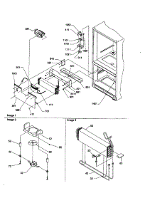 Evaporator / Freezer Control parts for Amana Bottom-Mount Refrigerator BX21VC-P1325002WC from AppliancePartsPros.com