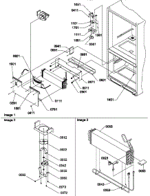 Evaporator & Freezer Control Assembly parts for Amana Bottom-Mount Refrigerator BX22S5W-P1196707WW from AppliancePartsPros.com