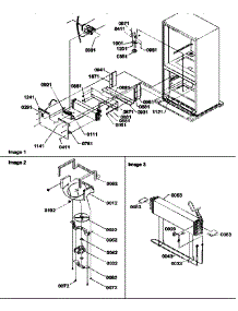 Evaporator Area parts for Amana Bottom-Mount Refrigerator BXF19TW-P1311901WW from AppliancePartsPros.com