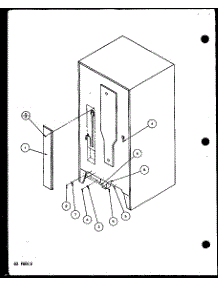 Cabinet Back (Bx20qg / P1125502wg) (Bx20qw / P1125502ww) (Bx20ql / P1125510wl) (Bx20ql / P1125502wl) (Bx20qg / P1125510wg) (Bx20qw / P1125510ww) (Bz20qw / P1125507ww) (Bz20qw / P1125511ww) (Bz20qg / P1125507wg) (Bz20qe / P1125507we) (Bz20ql / P1125507wl) (Bz20ql / P1125511wl) parts for Amana Bottom-Mount Refrigerator BZ20QG-P1125507WG from AppliancePartsPros.com