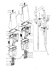 Handle, Outerbag parts for Hoover Upright Vacuum C1119 from AppliancePartsPros.com