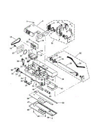 Foot parts for Hoover Upright Vacuum C1830 from AppliancePartsPros.com