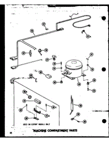 Machine Compartment Parts (Ec11f / P60212-70W) (Ec11f-C / P60212-70Wc) (Ec11f-Ag / P60212-70Wg) (Ec11f-A / P60212-70Wa) (Ec15f / P60212-71W) (Ec15f-C / P60212-71Wc) (Ec15f-Ag / P60212-71Wg) (Ec15f-A / P60212-71Wa) (Ec19f / P60212-75W) (Ec19f-C / P60212-75Wc) (Ec19f-Ag / P60212 parts for Amana Chest Freezer C19F-A/P60212-67WA from AppliancePartsPros.com
