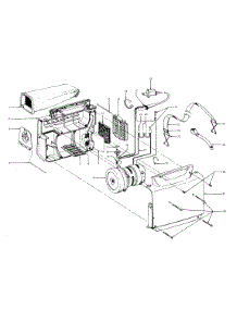 Motor Assembly, Mainbody parts for Hoover Tools & Attachment C2093 from AppliancePartsPros.com