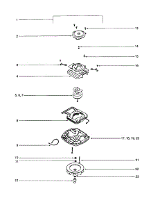 Motor Assembly parts for Eureka Upright Vacuum C2094G from AppliancePartsPros.com