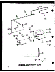 Machine Compartment Parts parts for Amana Chest Freezer C28B-A/P60330-85WA from AppliancePartsPros.com