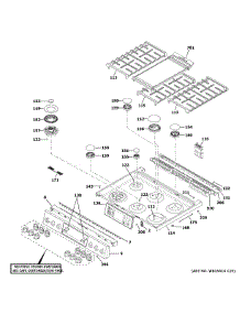 Control Panel & Cooktop parts for Ge Range C2S900P4M1W2 from AppliancePartsPros.com
