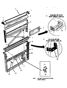 Cv2236 Ventilator Intake parts for Thermador Electric Cooktop C30 from AppliancePartsPros.com