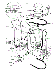 Mainassembly parts for Hoover Carpet Cleaner C3007 from AppliancePartsPros.com