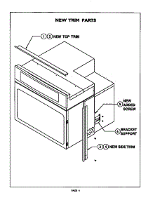 New Trim parts for Thermador Electric Wall Oven C301UB from AppliancePartsPros.com