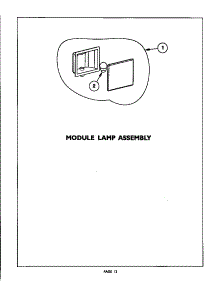 Module Lamp parts for Thermador Electric Wall Oven C301UW from AppliancePartsPros.com