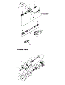Unloadervalve parts for Hoover Carpet Cleaner C4279 from AppliancePartsPros.com