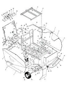 Transmissionmotor, Mainassembly parts for Hoover Carpet Cleaner C6077 from AppliancePartsPros.com