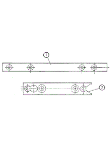 Mounting Brackets parts for Amana Countertop Microwave C64TMA from AppliancePartsPros.com