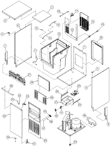 Compressor parts for  Freestanding Ice Maker C883 from AppliancePartsPros.com