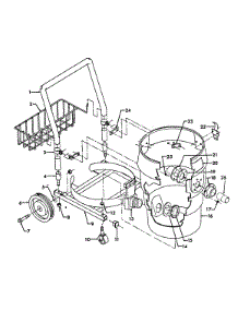 Mainbody parts for Hoover Carpet Cleaner C9025 from AppliancePartsPros.com