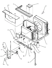 Control Panel & Misc. Chassis Parts parts for Caloric Room Air Conditioner C92B/P1184004R from AppliancePartsPros.com