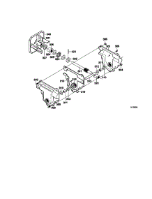 Gearcase parts for Craftsman Gas Snowblower C950-52005-0 from AppliancePartsPros.com