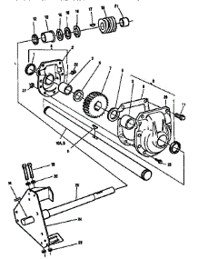 Gear Box Assembly parts for Craftsman Gas Snowblower C950-52330-3 from AppliancePartsPros.com