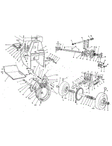 Motor Mount Assembly parts for Craftsman Gas Snowblower C950-52475-9 from AppliancePartsPros.com