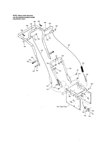 Handle parts for Craftsman Gas Snowblower C950-52943-0 from AppliancePartsPros.com