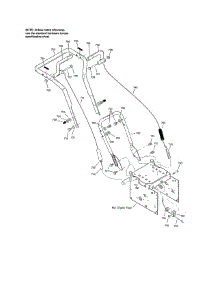 Handle Assembly parts for Craftsman Gas Snowblower C950-52948-0 from AppliancePartsPros.com