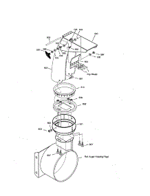 Discharge Chute parts for Craftsman Gas Snowblower C950524302A from AppliancePartsPros.com
