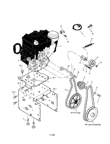Engine parts for Craftsman Gas Snowblower C950524312A from AppliancePartsPros.com