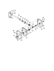 Gearcase parts for Craftsman Gas Snowblower C950524312A from AppliancePartsPros.com